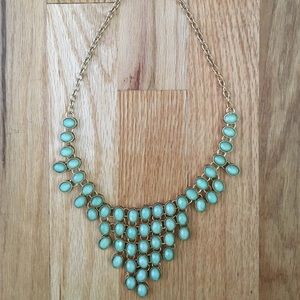 Pretty Mint Green Statement Necklace